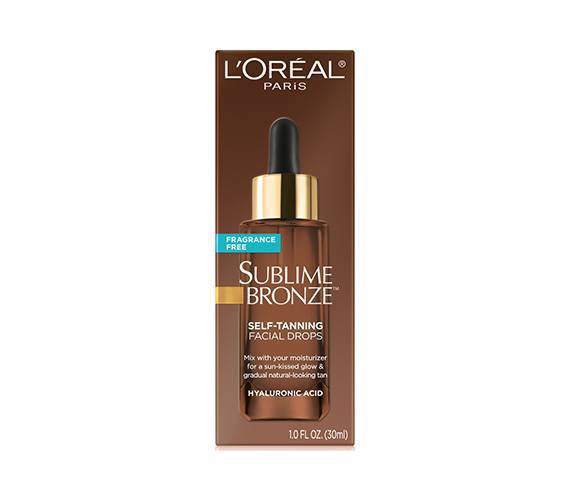 loreal paris sublime bronze tanning drops