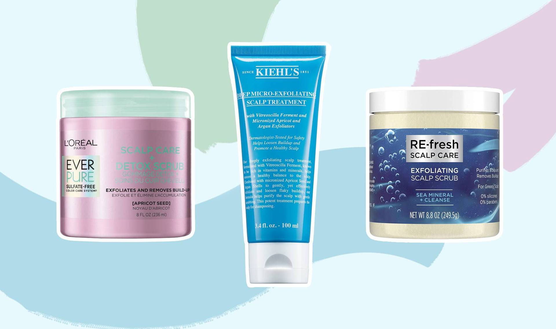 Scalp Scrubs to Help Remove Buildup 