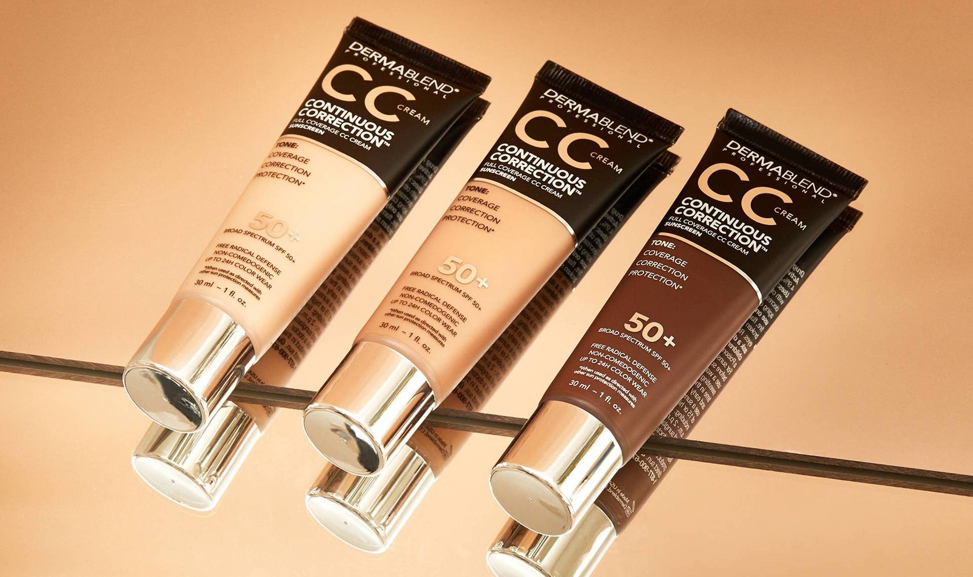 What the Dermablend Continuous Correction CC Cream Looks Like on 4 Editors