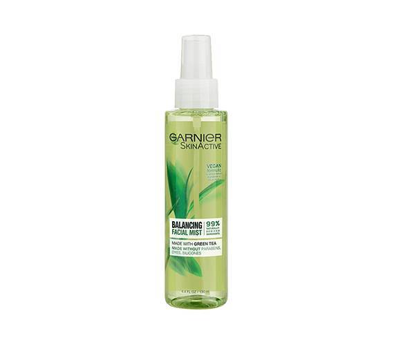 garnier skinactive balancing facial mist with green tea