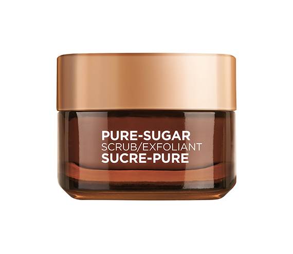 loreal paris pure sugar nourish and soften cocoa scrub