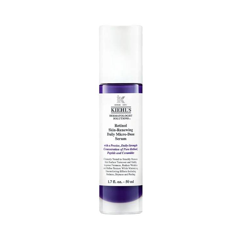 kiehls micro dose anti aging retinol serum with ceramides and peptide