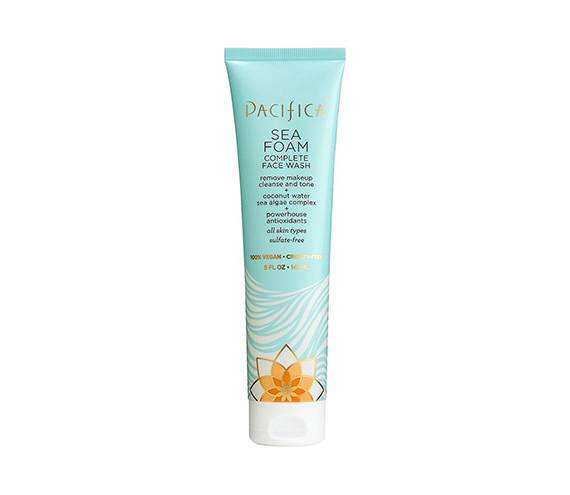 pacifica sea foam complete face wash