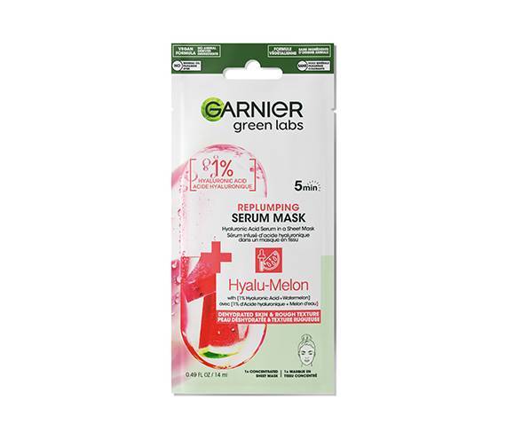 Garnier Green Labs Hyalu-Melon Replumping Serum Mask