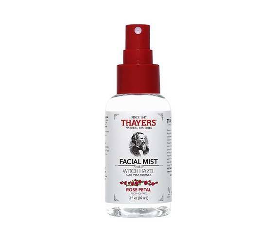 Thayers Travel Size Rose Petal Alcohol-Free Witch Hazel Face Mist